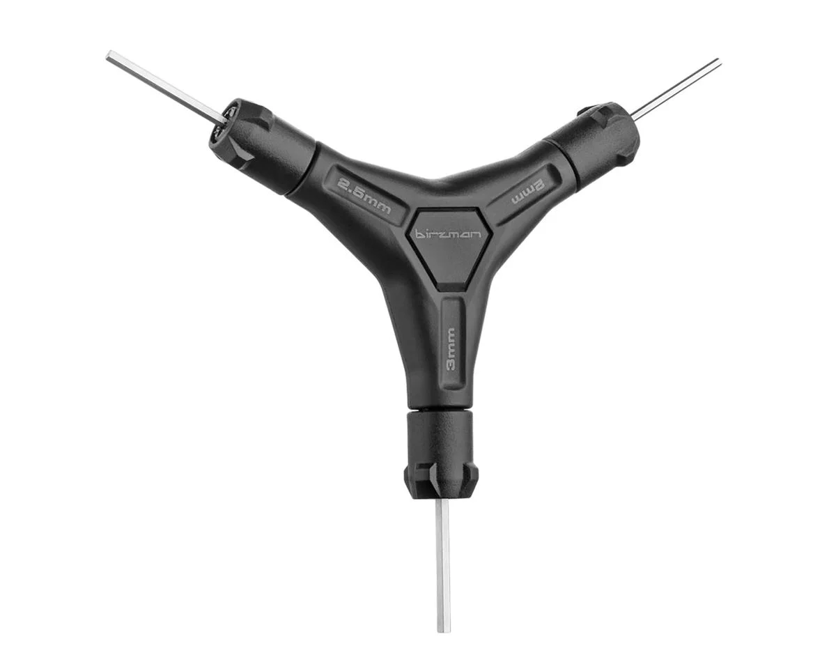 Birzman Y-Grip S Wrench (Black) (2/2.5/3mm Hex)